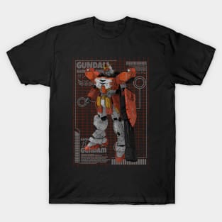 XXXG-01H2 Gundam Heavyarms Custom T-Shirt